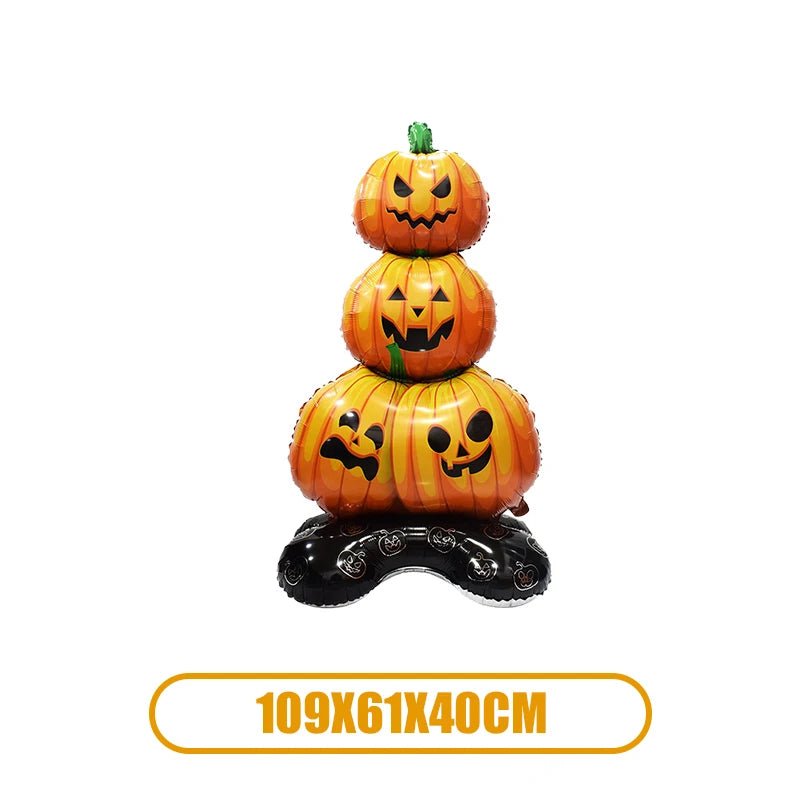 Halloween Ghost Pumpkin Balloon Set - Halloween - Balloons & Garlands - Scribble Snacks