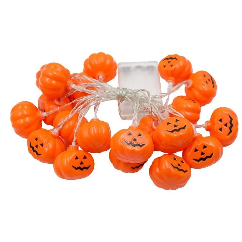 Halloween Ghost Pumpkin Lantern Decor - Halloween - Lanterns & Candle Holders - Scribble Snacks