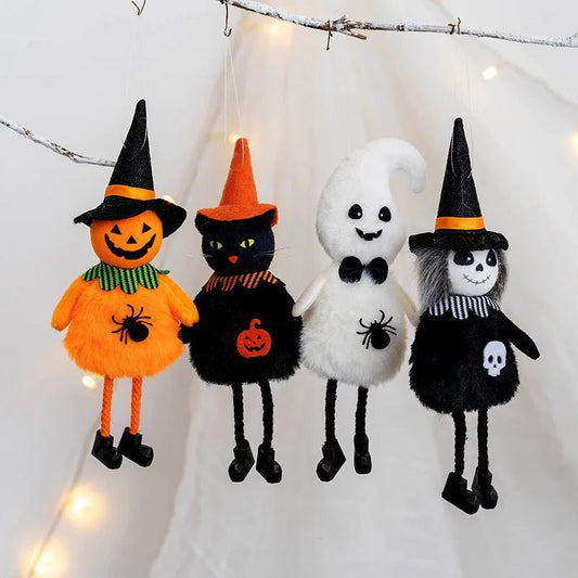 Halloween Ghost Pumpkin Witch Decor - Halloween - Party Banners & Hanging Ornaments - Scribble Snacks