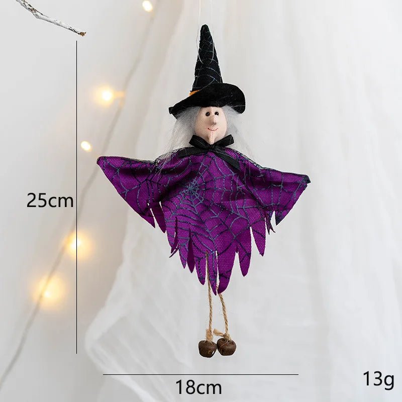 Halloween Ghost Pumpkin Witch Decor - Halloween - Party Banners & Hanging Ornaments - Scribble Snacks