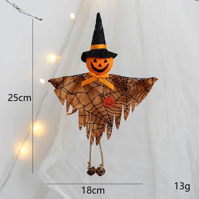 Halloween Ghost Pumpkin Witch Decor - Halloween - Party Banners & Hanging Ornaments - Scribble Snacks