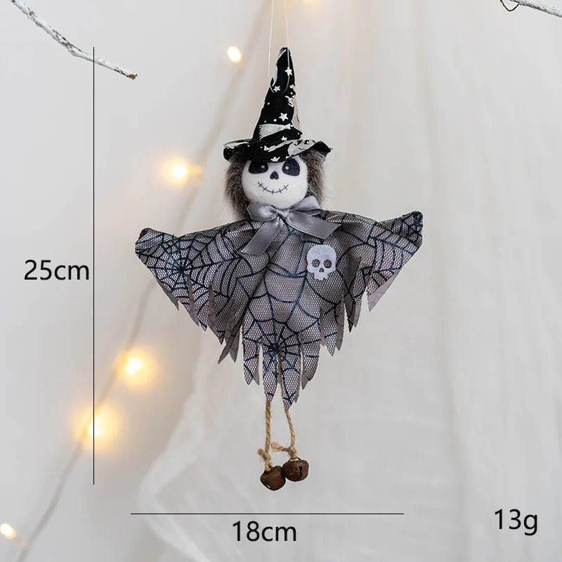 Halloween Ghost Pumpkin Witch Decor - Halloween - Party Banners & Hanging Ornaments - Scribble Snacks