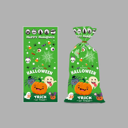 Halloween Gift Bag Party Decoration Candy Bag Snack Biscuits Bag - 0 - Scribble Snacks