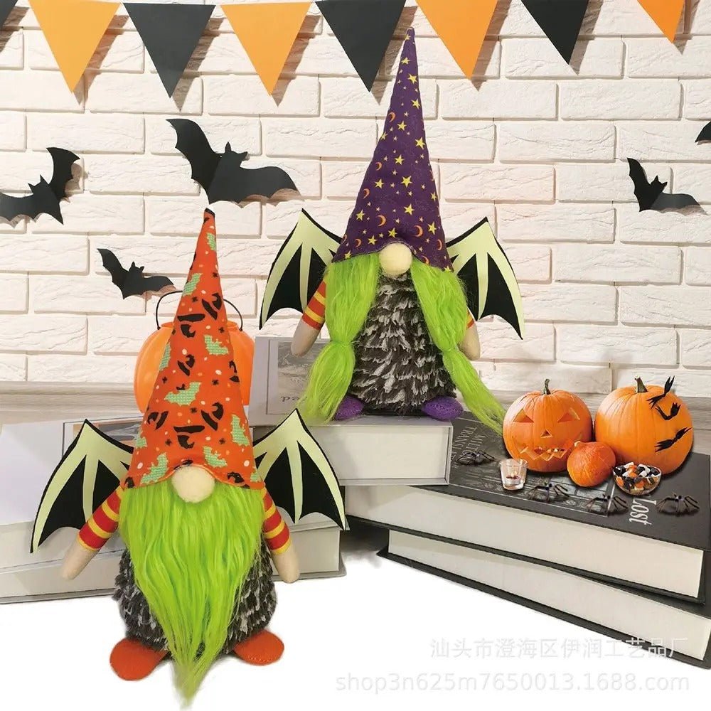 Halloween Glowing Bats Faceless Doll Halloween Decorations - 0 - Scribble Snacks