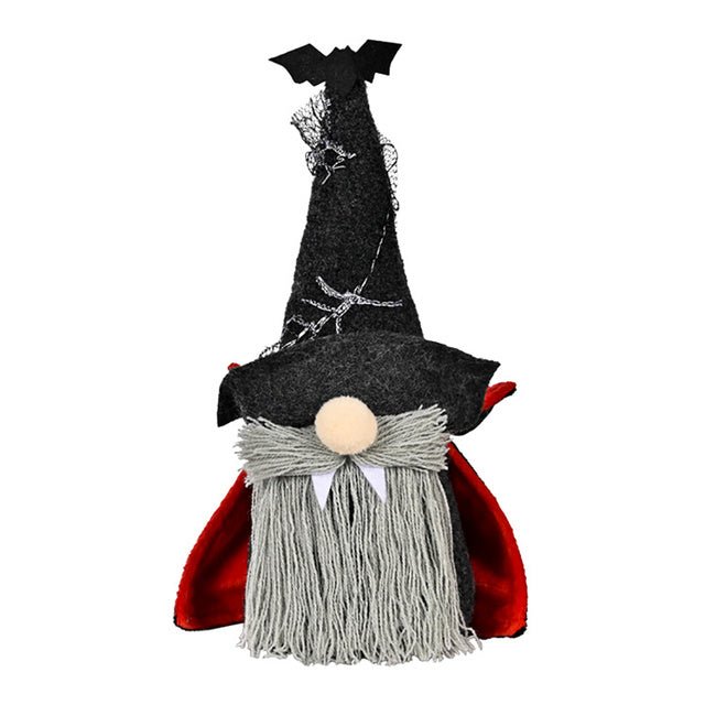 Halloween Gnomes Plush Decor Handmade Vampire Rudolph Gnomes - 0 - Scribble Snacks