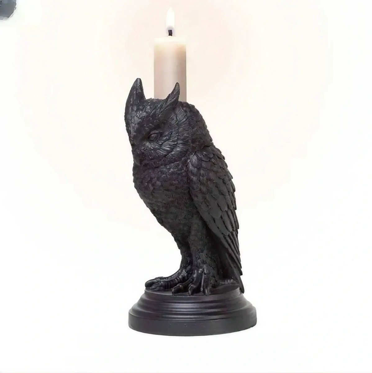 Halloween Gothic Candle Holder Ornament - 0 - Scribble Snacks