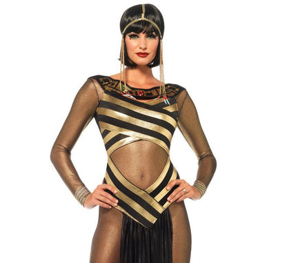 Halloween Greek Goddess Costume Ancient Cleopatra Uniform - 0 - Scribble Snacks