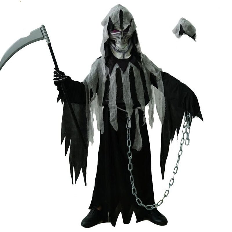 Halloween Grim Reaper Cosplay Costume - 0 - Scribble Snacks