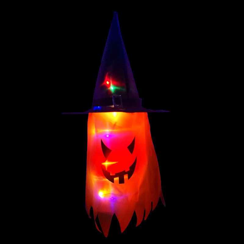 Halloween Holiday Decoration Lanterns Cloth Art Ghost Halloween String Lights - 0 - Scribble Snacks