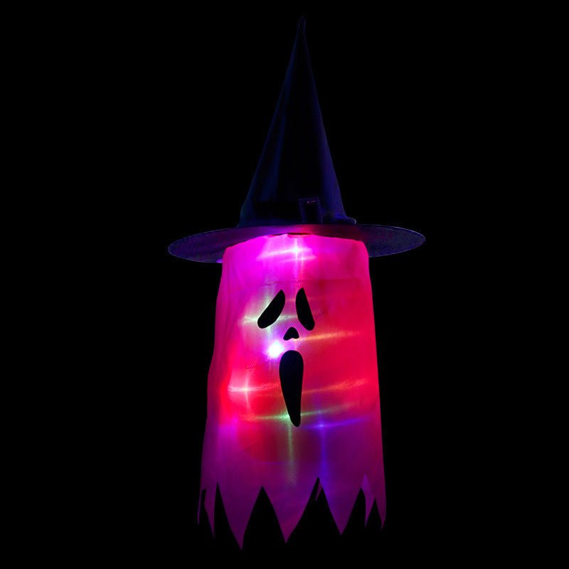 Halloween Holiday Decoration Lanterns Cloth Art Ghost Halloween String Lights - 0 - Scribble Snacks