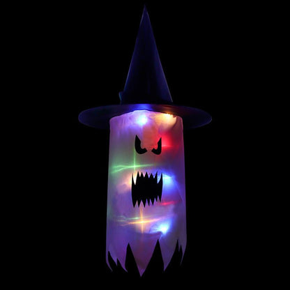 Halloween Holiday Decoration Lanterns Cloth Art Ghost Halloween String Lights - 0 - Scribble Snacks