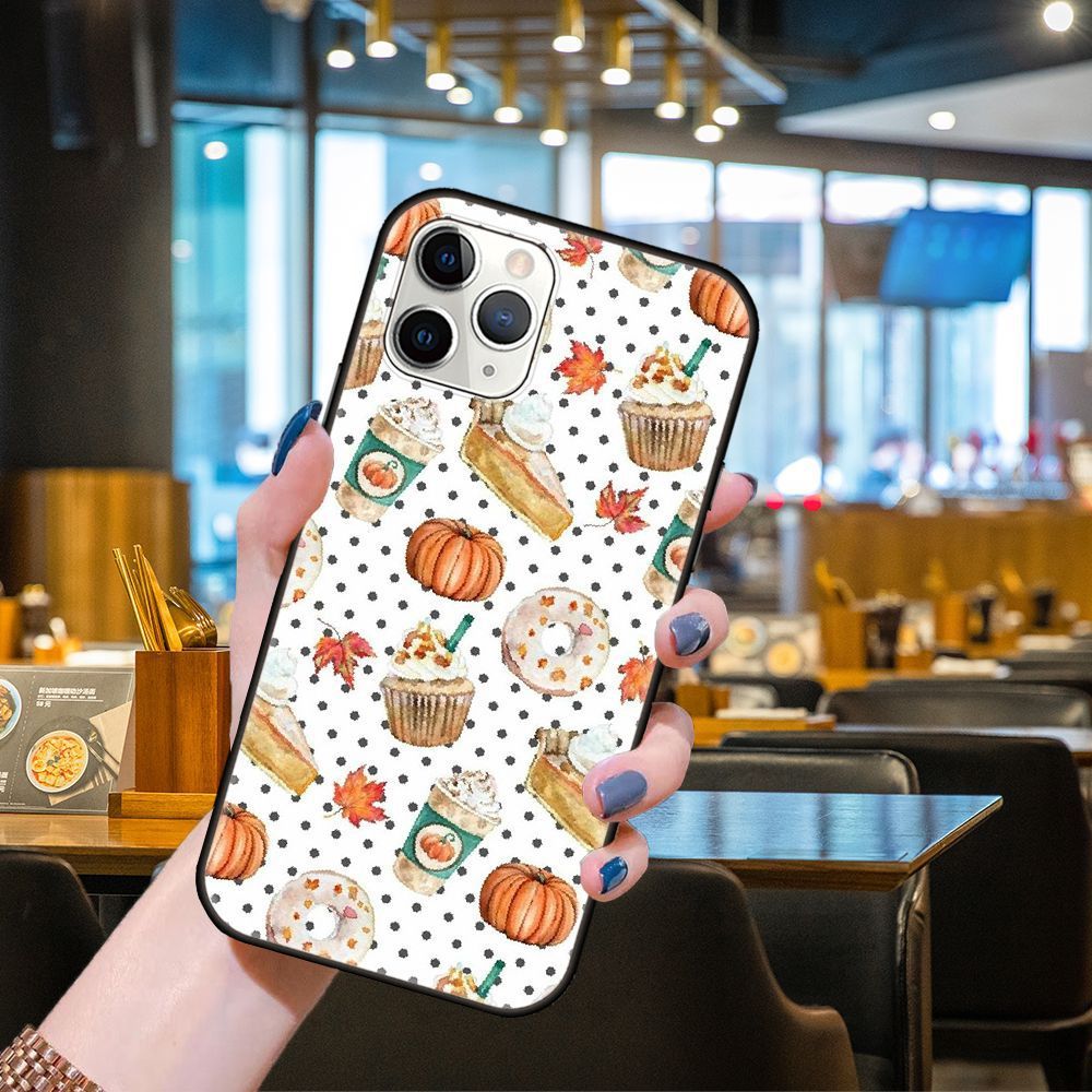 Halloween Jack O Lantern Cat Phone Case - 0 - Scribble Snacks