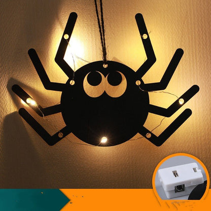 Halloween LED Decorative Lights Luminescent Spider Listing Home Decor Lamp - 0 - Scribble Snacks