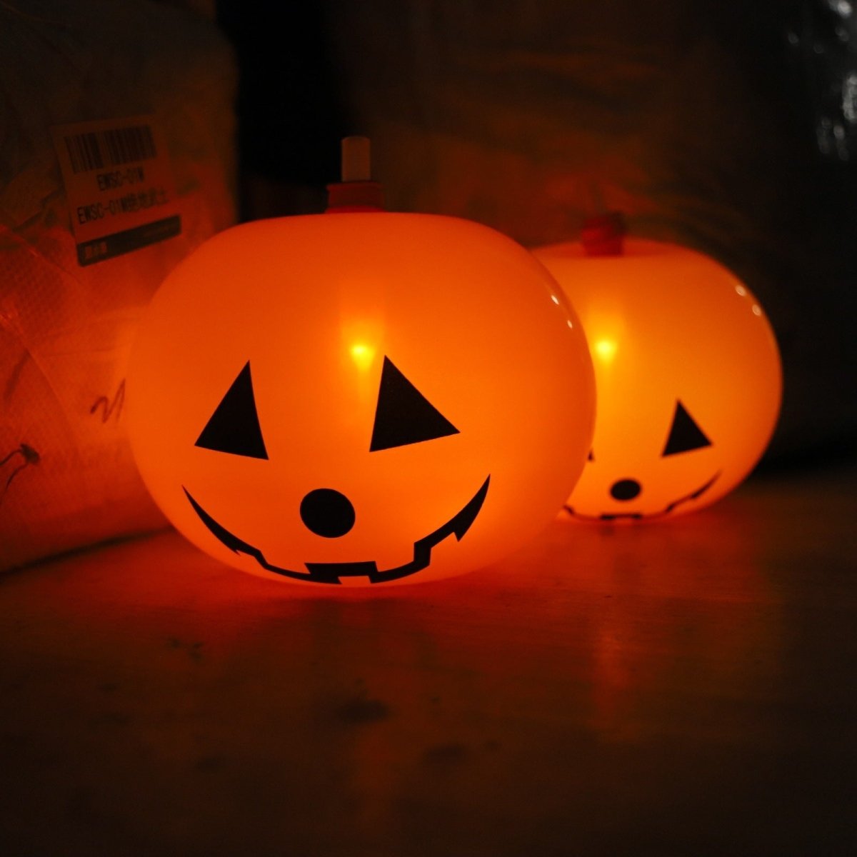 Halloween Light - emitting Pumpkin Balloon Pumpkin Lamp - 0 - Scribble Snacks