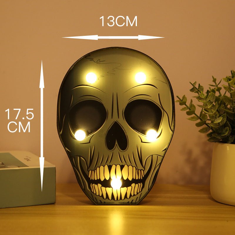 Halloween Lights Decoration LED Light Pumpkin Spider Bat Skull Outdoor Decorative Modeling Room Lights Decor Helloween Party - 0 - Scribble Snacks