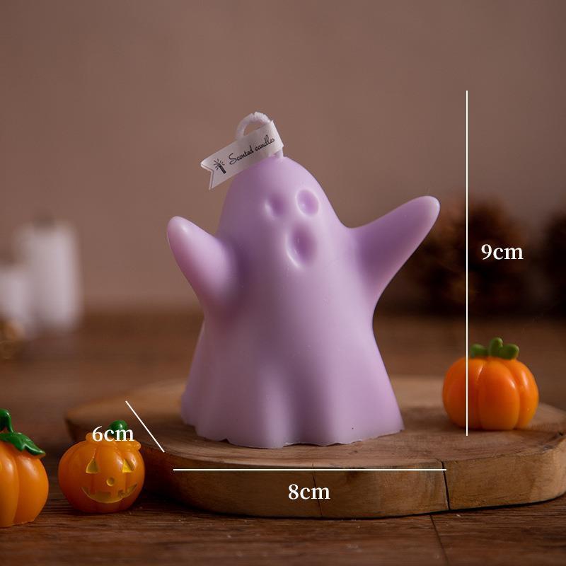 Halloween Little Ghost Aromatherapy Candle - 0 - Scribble Snacks