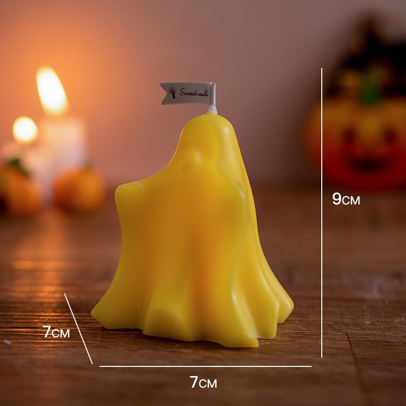 Halloween Little Ghost Aromatherapy Candle - 0 - Scribble Snacks