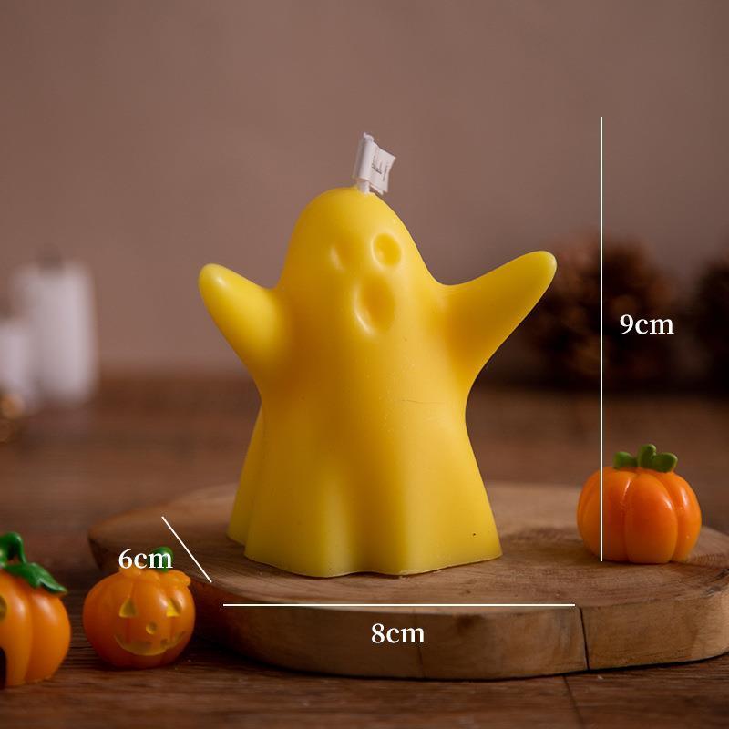 Halloween Little Ghost Aromatherapy Candle - 0 - Scribble Snacks