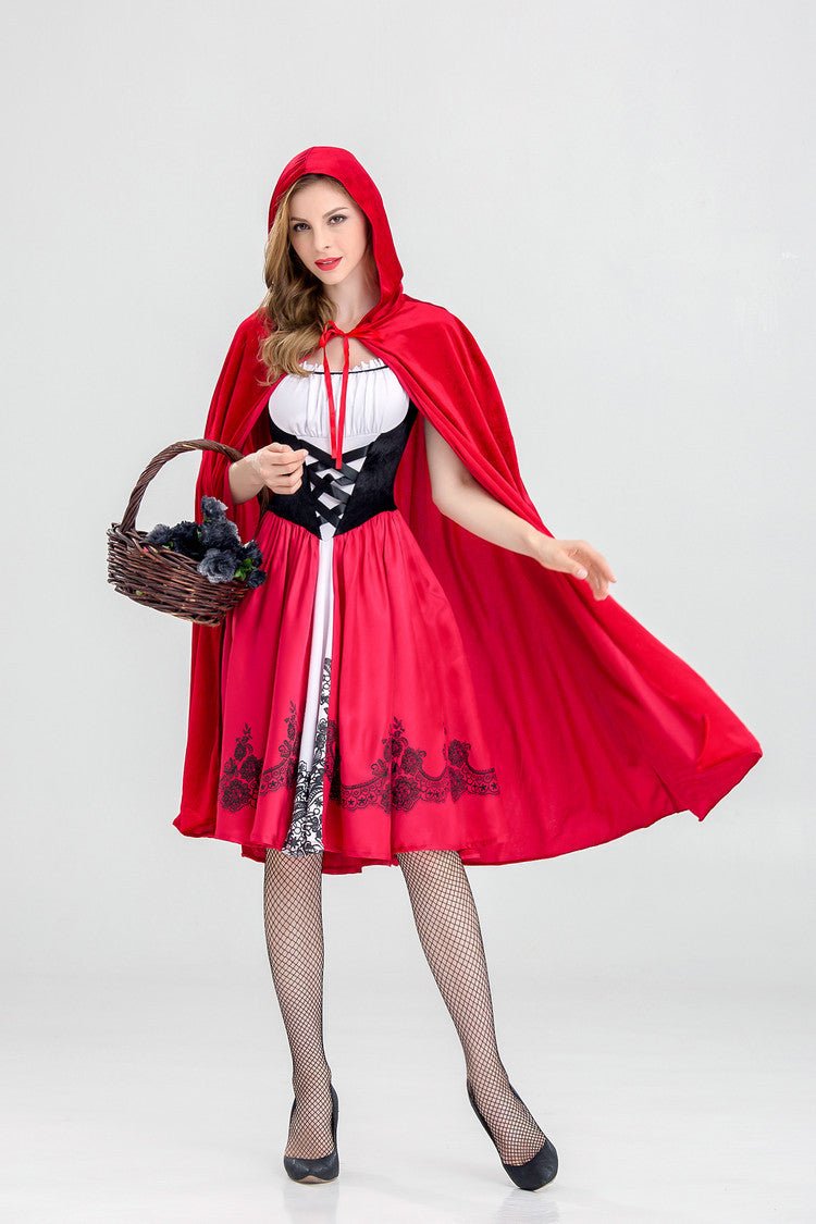 Halloween Little Red Riding Hood costume - 0 - Scribble Snacks