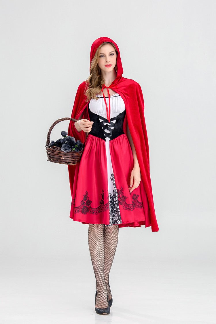 Halloween Little Red Riding Hood costume - 0 - Scribble Snacks