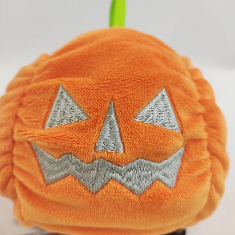 Halloween Luminous Plush Toys Creative Cute Reversible Ghost Pumpkin Plush Toy Kids Children Gift Two - sided Flip Children's Toys - 0 - Scribble Snacks