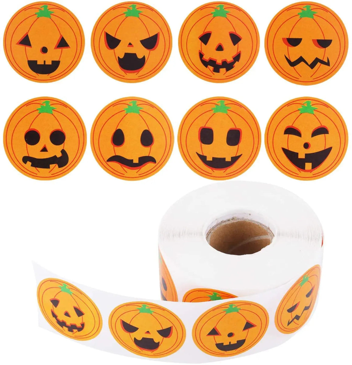 Halloween Magic Round Sticker Set - Halloween - Stickers & Labels (including Scrapbooking, Wall Decals) - Scribble Snacks