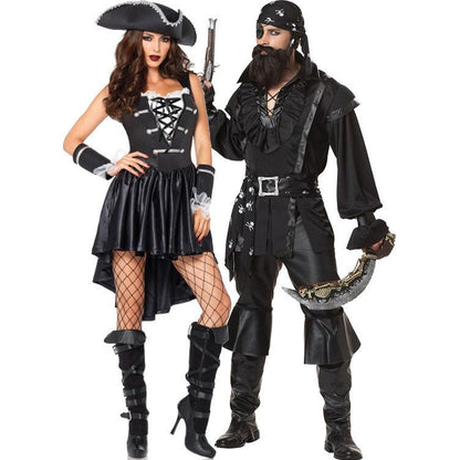 Halloween Male Pirate Costume Cosplay - 0 - Scribble Snacks