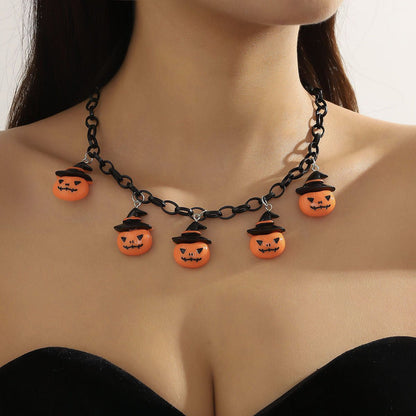 Halloween Necklace Clavicle Chain Female - 0 - Scribble Snacks