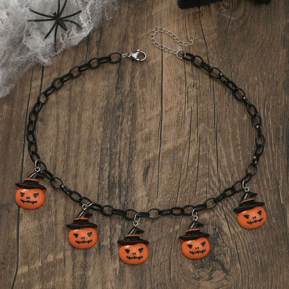 Halloween Necklace Clavicle Chain Female - 0 - Scribble Snacks