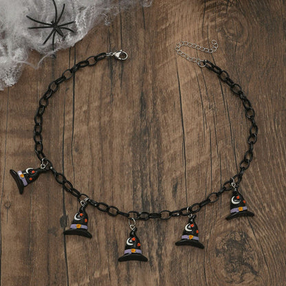 Halloween Necklace Clavicle Chain Female - 0 - Scribble Snacks