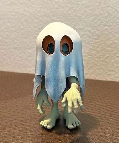 Halloween Ornaments Creative Cute Ghost Resin Crafts - 0 - Scribble Snacks