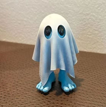 Halloween Ornaments Creative Cute Ghost Resin Crafts - 0 - Scribble Snacks