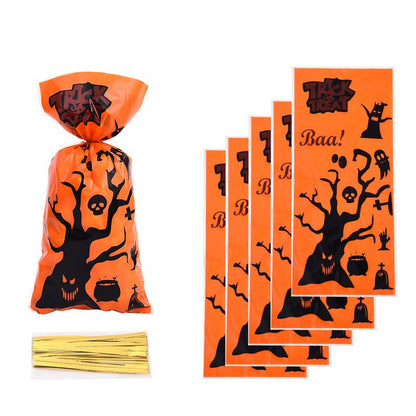 Halloween Party Candy Opp Bag - 0 - Scribble Snacks