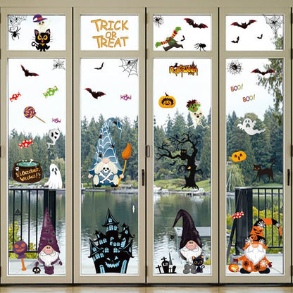 Halloween Party Decoration Stickers Pumpkin Lamp Spider Ghost - 0 - Scribble Snacks