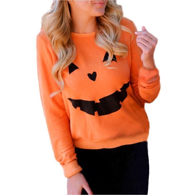 Halloween Party Pumpkin Sweater - 0 - Scribble Snacks