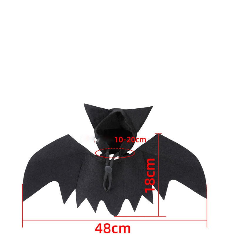 Halloween pet bat wings - 0 - Scribble Snacks