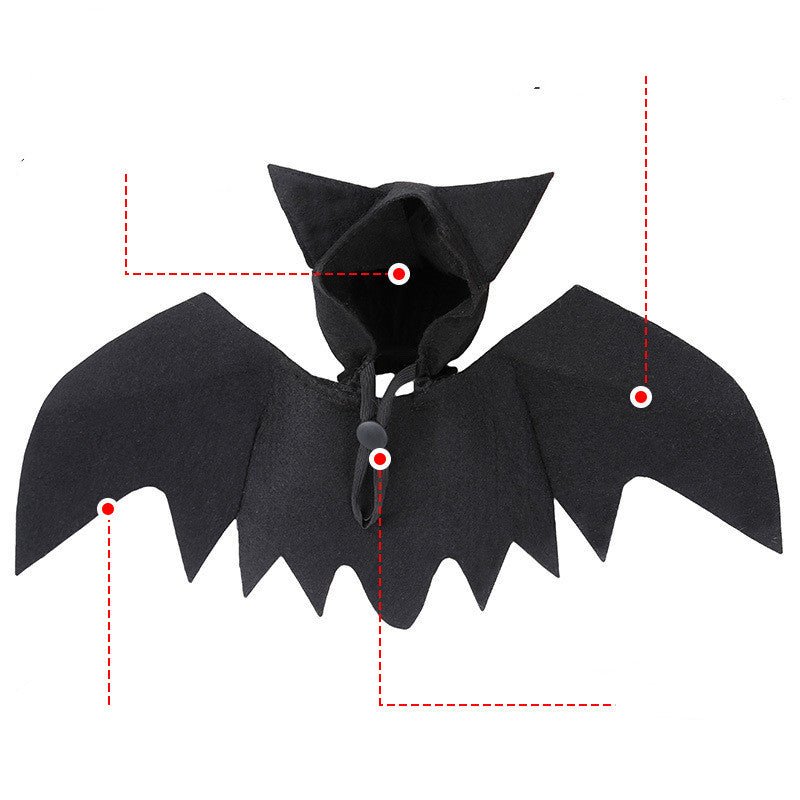 Halloween pet bat wings - 0 - Scribble Snacks