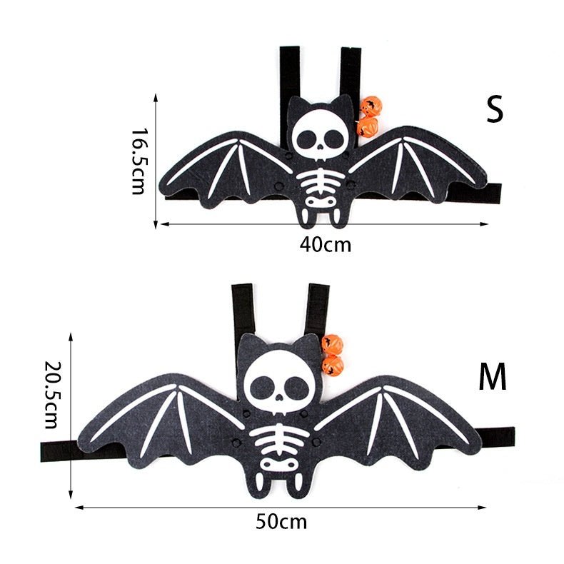 Halloween Pet Batwing Cat Pet Costume - 0 - Scribble Snacks