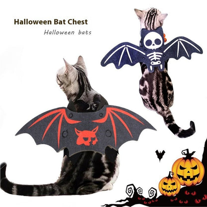 Halloween Pet Batwing Cat Pet Costume - 0 - Scribble Snacks