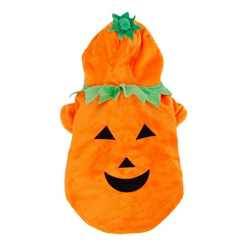 Halloween pet clothes pumpkin demon transformation costume - 0 - Scribble Snacks