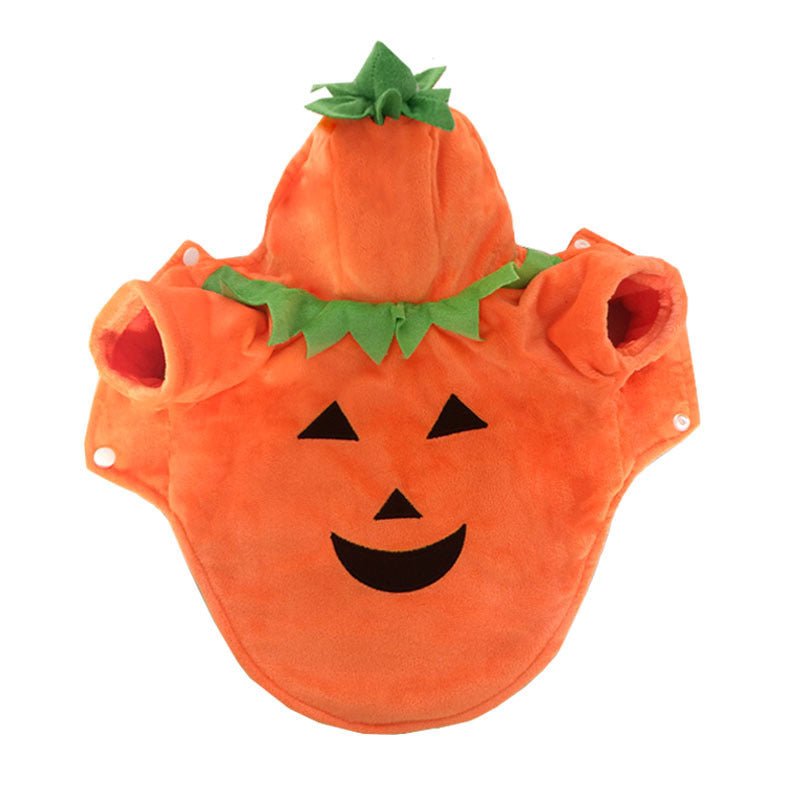 Halloween pet clothes pumpkin demon transformation costume - 0 - Scribble Snacks