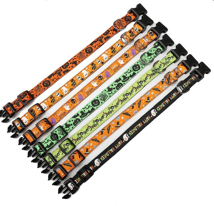 Halloween pet collar - 0 - Scribble Snacks