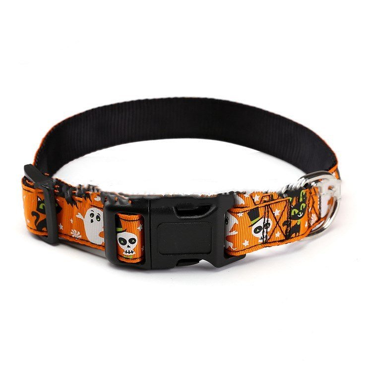 Halloween pet collar - 0 - Scribble Snacks