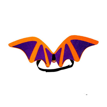 Halloween Pet Costume Bat Wings Bow Tie Hat Accessories - 0 - Scribble Snacks