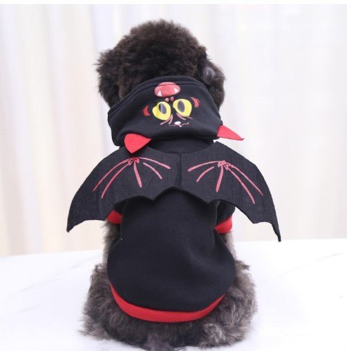 Halloween Pet Funny Black Skull Horror Make - up Cat Accessories Pet Dress Up Costume - 0 - Scribble Snacks