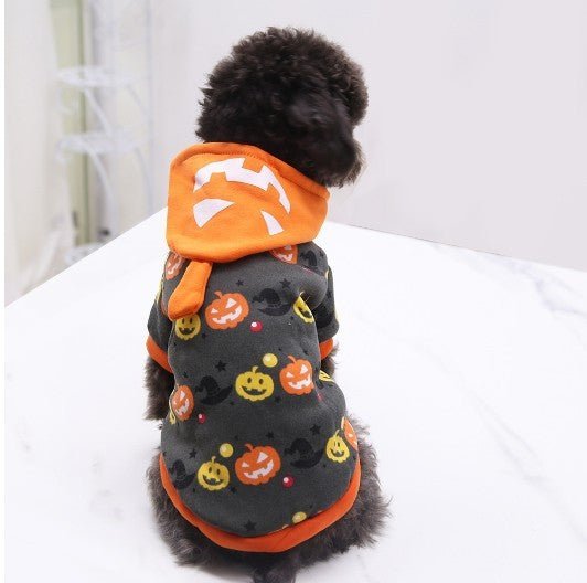 Halloween Pet Funny Black Skull Horror Make - up Cat Accessories Pet Dress Up Costume - 0 - Scribble Snacks