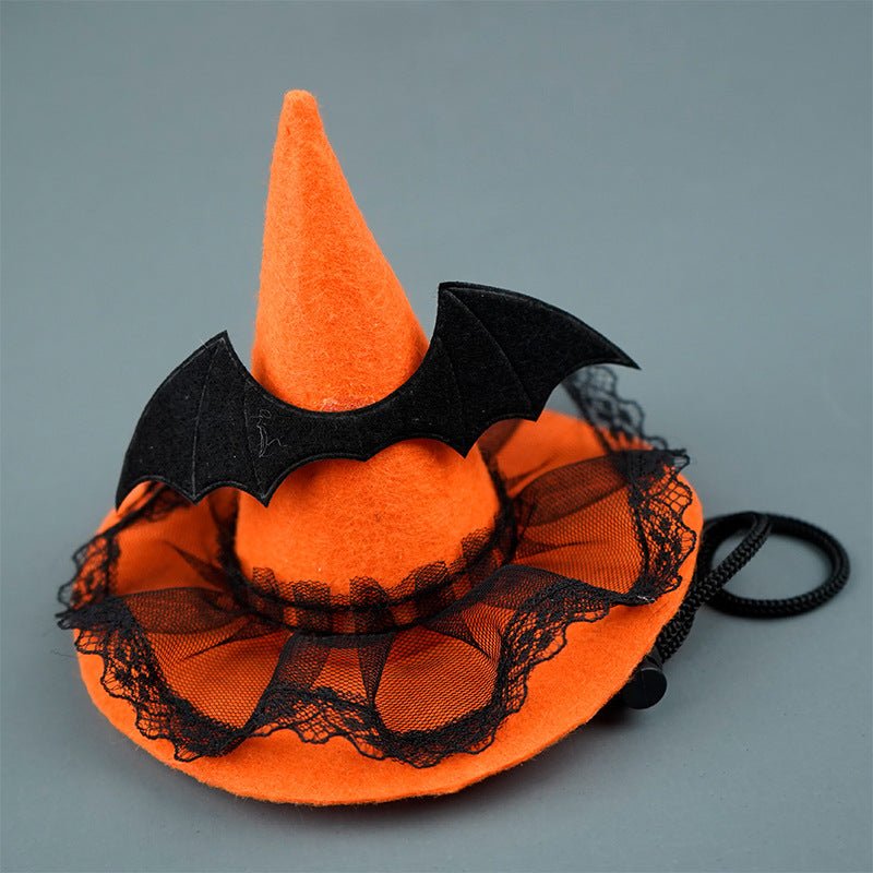 Halloween Pet Hat Non - woven Creative - 0 - Scribble Snacks