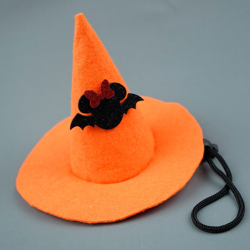 Halloween Pet Hat Non - woven Creative - 0 - Scribble Snacks