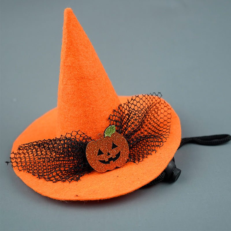 Halloween Pet Hat Non - woven Creative - 0 - Scribble Snacks