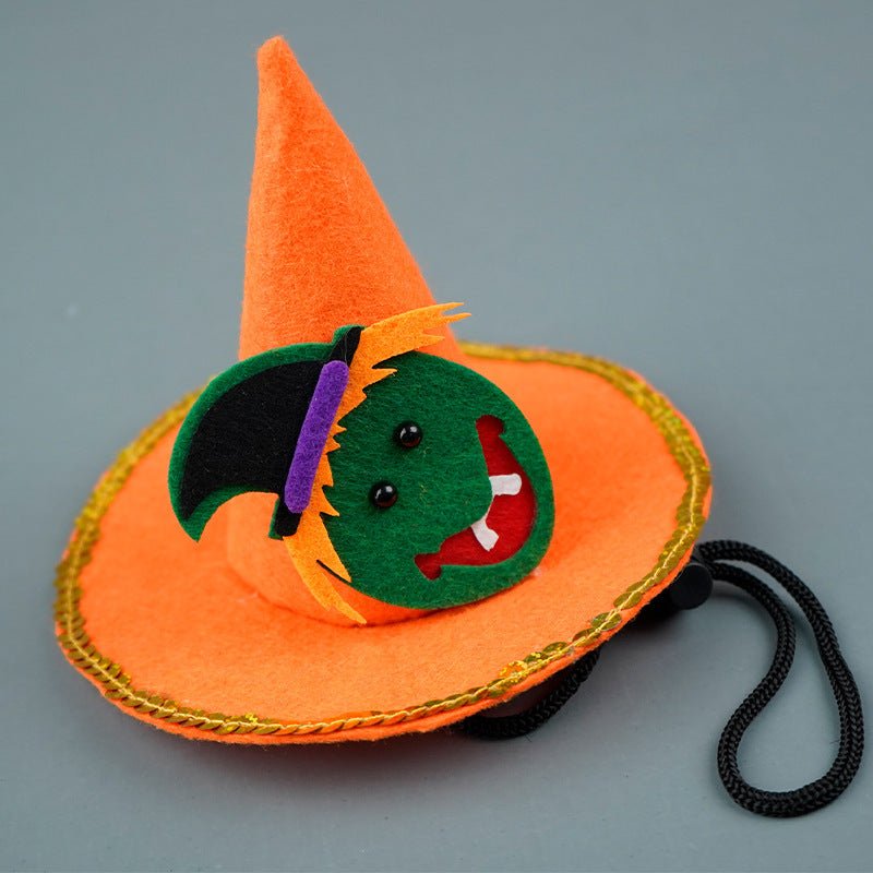 Halloween Pet Hat Non - woven Creative - 0 - Scribble Snacks